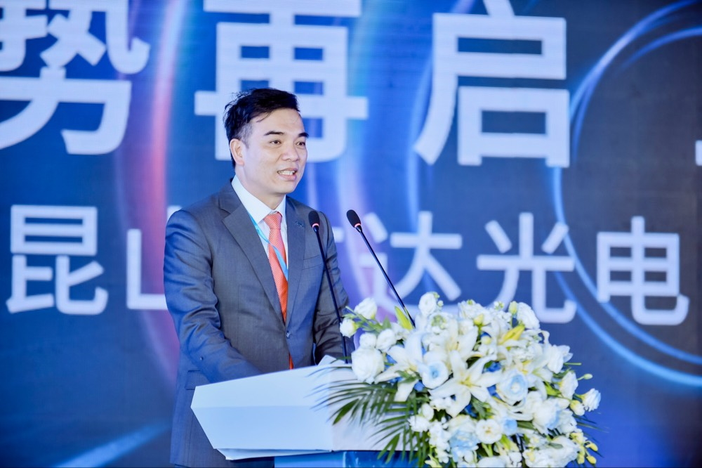 XPJ·(中国区)官方执行长暨总经理柯富仁于启用仪式致词